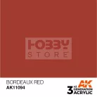 AK-Interactive - Acrylics 3rd generation Bordeaux Red 17ml - akrilfesték AK11094