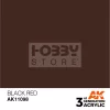 AK-Interactive - Acrylics 3rd generation Black Red 17ml - akrilfesték AK11098