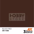 AK-Interactive - Acrylics 3rd generation Black Red 17ml - akrilfesték AK11098