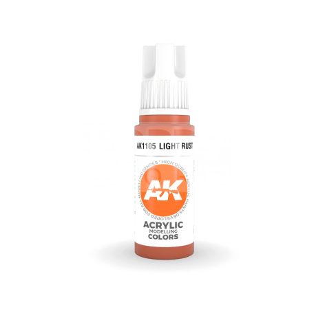 AK-Interactive - Acrylics 3rd generation Light Rust 17ml - akrilfesték AK11105