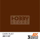 AK-Interactive - Acrylics 3rd generation Dark Rust 17ml - akrilfesték AK11107