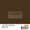 AK-Interactive - Acrylics 3rd generation Leather Brown 17ml - akrilfesték AK11110