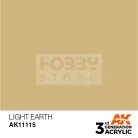 AK-Interactive - Acrylics 3rd generation Light Earth 17ml - akrilfesték AK11115