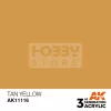 AK-Interactive - Acrylics 3rd generation Tan Yellow 17ml - akrilfesték AK11116