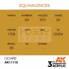 AK-Interactive - Acrylics 3rd generation Ocher 17ml - akrilfesték AK11118