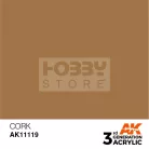AK-Interactive - Acrylics 3rd generation Cork 17ml - akrilfesték AK11119