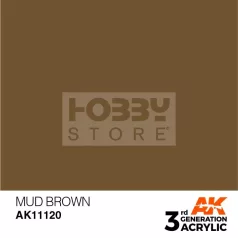   AK-Interactive - Acrylics 3rd generation Brown Sand 17ml - akrilfesték AK11120