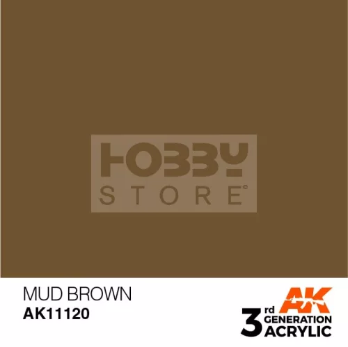 AK-Interactive - Acrylics 3rd generation Brown Sand 17ml - akrilfesték AK11120