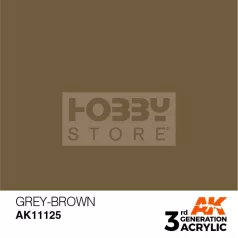   AK-Interactive - Acrylics 3rd generation Khaki Grey 17ml - akrilfesték AK11125