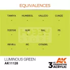 AK-Interactive - Acrylics 3rd generation Luminous Green 17ml - akrilfesték AK11128
