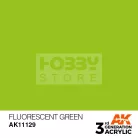 AK-Interactive - Acrylics 3rd generation Fluorescent Green 17ml - akrilfesték AK11129
