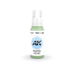   AK-Interactive - Acrylics 3rd generation Pastel Green 17ml - akrilfesték AK11131
