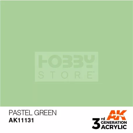 AK-Interactive - Acrylics 3rd generation Pastel Green 17ml - akrilfesték AK11131
