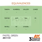 AK-Interactive - Acrylics 3rd generation Pastel Green 17ml - akrilfesték AK11131
