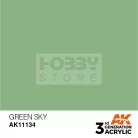 AK-Interactive - Acrylics 3rd generation Green Sky 17ml - akrilfesték AK11134