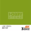 AK-Interactive - Acrylics 3rd generation Lime Green 17ml - akrilfesték AK11137