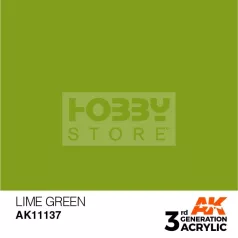   AK-Interactive - Acrylics 3rd generation Lime Green 17ml - akrilfesték AK11137
