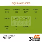 AK-Interactive - Acrylics 3rd generation Lime Green 17ml - akrilfesték AK11137