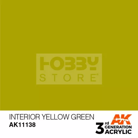 AK-Interactive - Acrylics 3rd generation Pear Green 17ml - akrilfesték AK11138