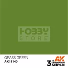 AK-Interactive - Acrylics 3rd generation Grass Green 17ml - akrilfesték AK11140