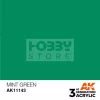 AK-Interactive - Acrylics 3rd generation Mint Green 17ml - akrilfesték AK11143