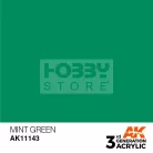 AK-Interactive - Acrylics 3rd generation Mint Green 17ml - akrilfesték AK11143