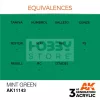 AK-Interactive - Acrylics 3rd generation Mint Green 17ml - akrilfesték AK11143