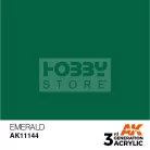 AK-Interactive - Acrylics 3rd generation Emerald 17ml - akrilfesték AK11144