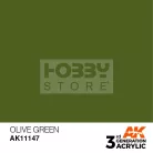 AK-Interactive - Acrylics 3rd generation Olive Green 17ml - akrilfesték AK11147