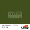AK-Interactive - Acrylics 3rd generation Medium Olive Green 17ml - akrilfesték AK11148