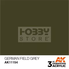   AK-Interactive - Acrylics 3rd generation German Field Grey 17ml - akrilfesték AK11154