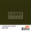AK-Interactive - Acrylics 3rd generation Command Green 17ml - akrilfesték AK11155