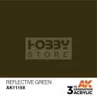 AK-Interactive - Acrylics 3rd generation Reflective Green 17ml - akrilfesték AK11158