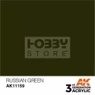 AK-Interactive - Acrylics 3rd generation Russian Green 17ml - akrilfesték AK11159