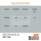 AK-Interactive - Acrylics 3rd generation Spectrum Blue  17ml - akrilfesték AK11162