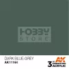 AK-Interactive - Acrylics 3rd generation Dark Blue-Grey 17ml - akrilfesték AK11164