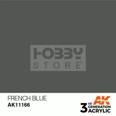   AK-Interactive - Acrylics 3rd generation French Blue 17ml - akrilfesték AK11166