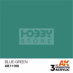   AK-Interactive - Acrylics 3rd generation Blue-Green 17ml - akrilfesték AK11169