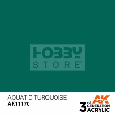   AK-Interactive - Acrylics 3rd generation Aquatic Turquoise 17ml - akrilfesték AK11170