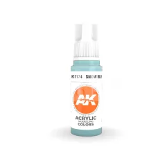   AK-Interactive - Acrylics 3rd generation Snow Blue 17ml - akrilfesték AK11174