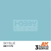 AK-Interactive - Acrylics 3rd generation Sky Blue 17ml - akrilfesték AK11175