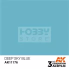 AK-Interactive - Acrylics 3rd generation Deep Blue 17ml - akrilfesték AK11176