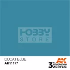 AK-Interactive - Acrylics 3rd generation Ducat Blue 17ml - akrilfesték AK11177