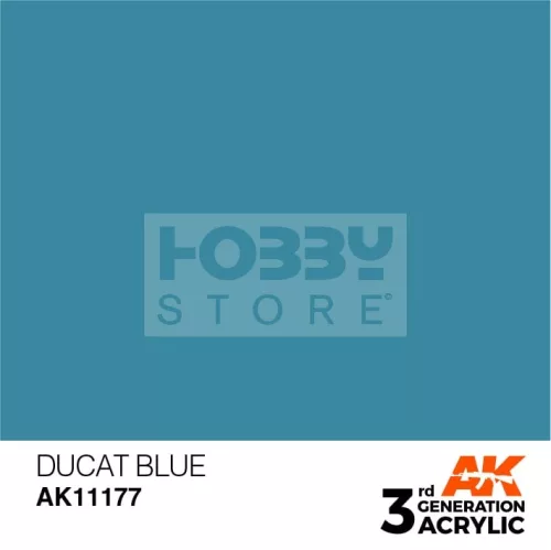 AK-Interactive - Acrylics 3rd generation Ducat Blue 17ml - akrilfesték AK11177