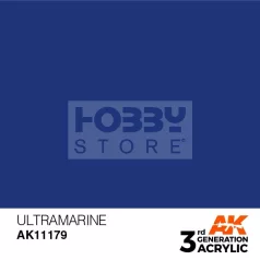   AK-Interactive - Acrylics 3rd generation Ultramarine 17ml - akrilfesték AK11179