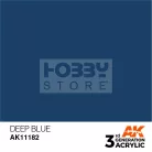 AK-Interactive - Acrylics 3rd generation Deep Blue 17ml - akrilfesték AK11182