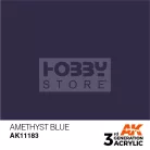 AK-Interactive - Acrylics 3rd generation Amethyst Blue 17ml - akrilfesték AK11183