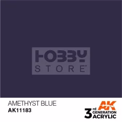   AK-Interactive - Acrylics 3rd generation Amethyst Blue 17ml - akrilfesték AK11183