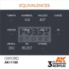 AK-Interactive - Acrylics 3rd generation Oxford 17ml - akrilfesték AK11188