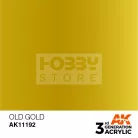 AK-Interactive - Acrylics 3rd generation Old Gold 17ml - akrilfesték AK11192